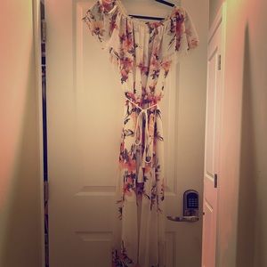 Off the shoulder sundress